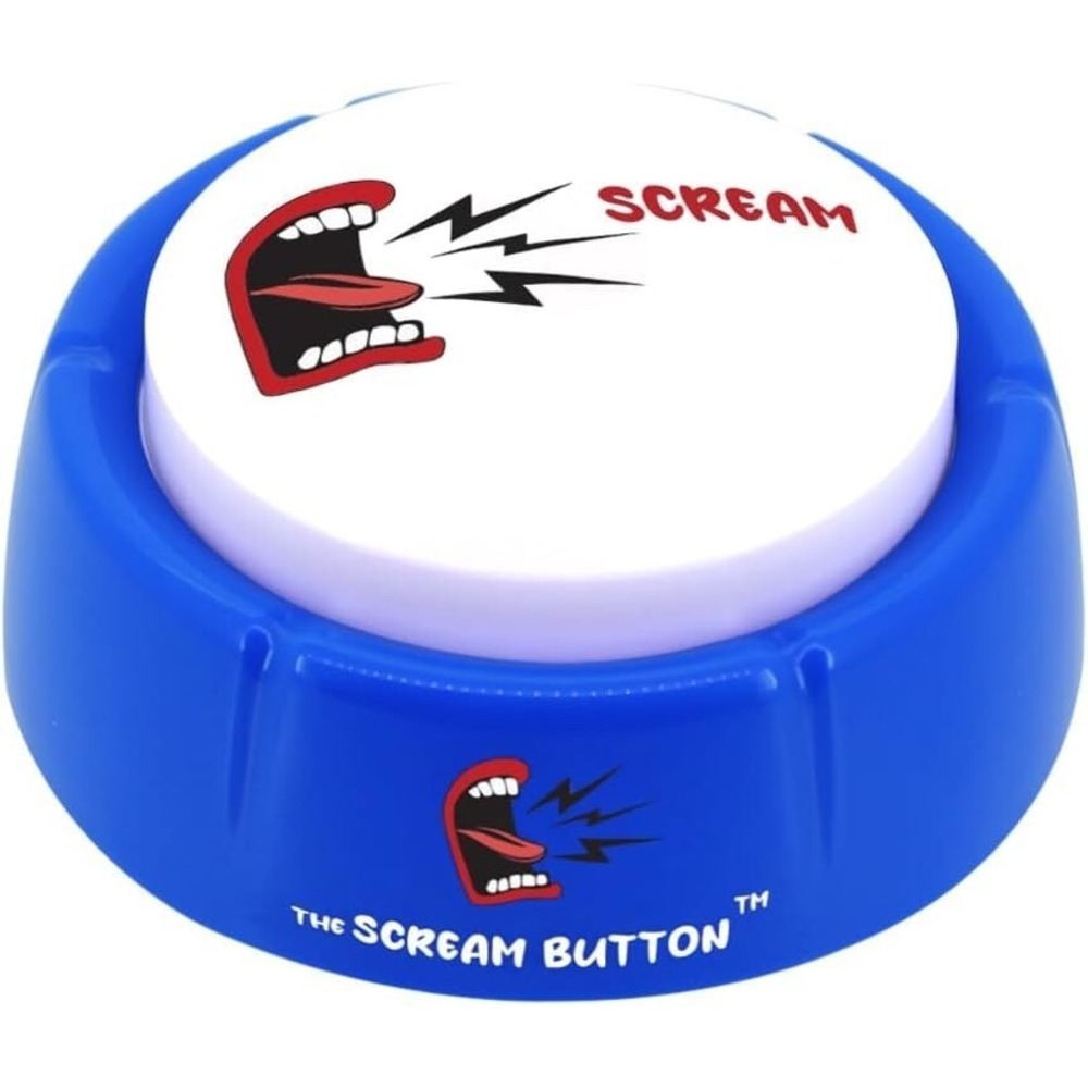 Talkie Toys Products The Scream Button - Man and Woman Voice